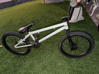 Custom framed Impact 20" BMX bike.