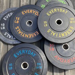 BalanceFrom Olympic Bumper Plate Weight Plate $1 per Pound