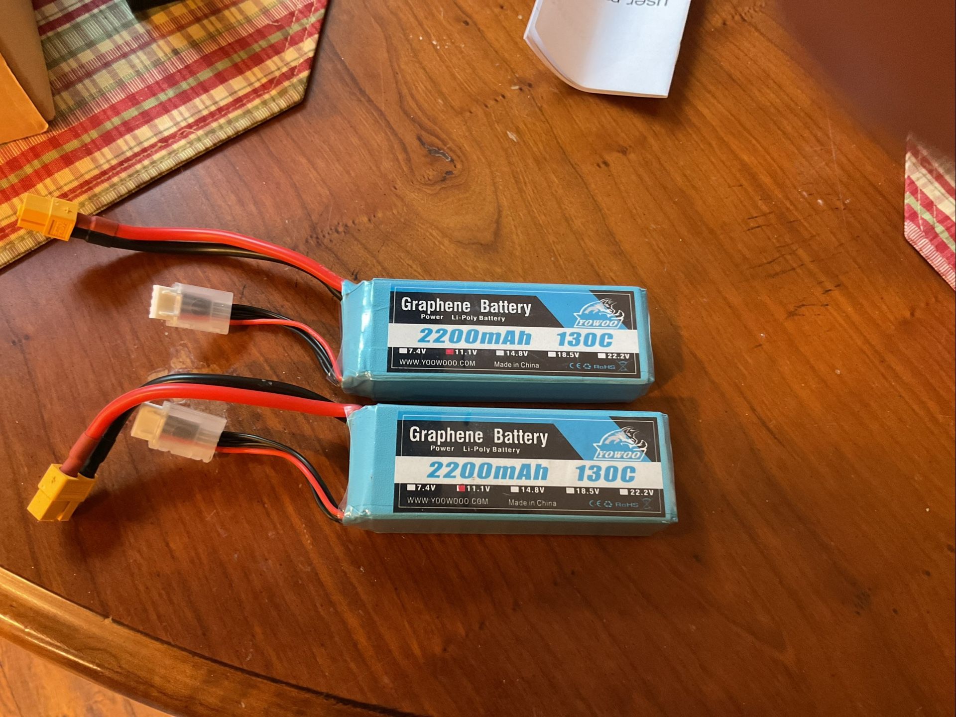 Yowoo Graphene RC BATTERIES 2200 Mah