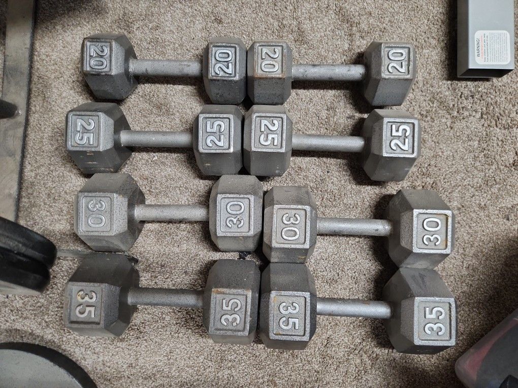 Dumbbells $1/lb