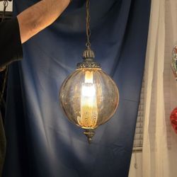 Vintage Swag Pendant Light Hanging 