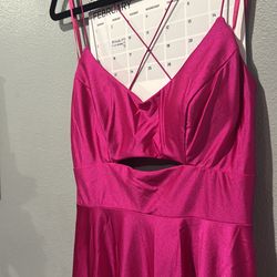 Hot Pink Dress