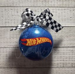 Hot Wheels Custom Ornament