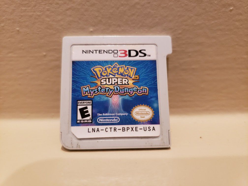 Pokemon Super Mystery Dungeon Nintendo 3DS Game