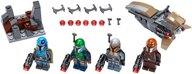 LEGO 75267-1 Mandalorian Battle Pack - Complete, Assembled