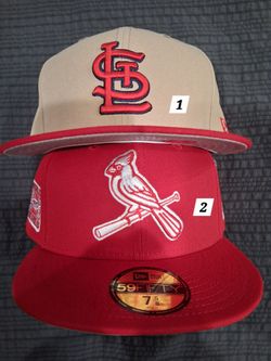 7 5/8 New Era 59Fifty St. Louis Cardinals Fitted Caps  $25