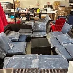 Newly Assembled  2 Piece Patio Dining Chairs, Outdoor Bistro Chairs W/Curved Armrests