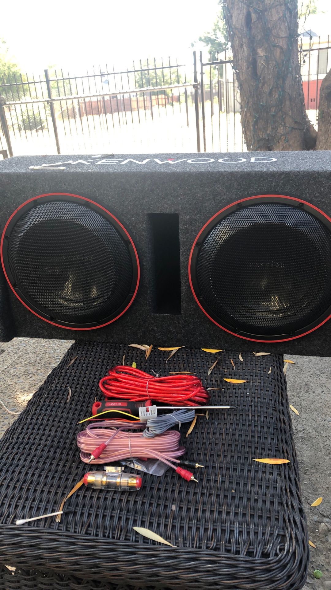 12in Boxed Kenwood Excelon Subwoofers