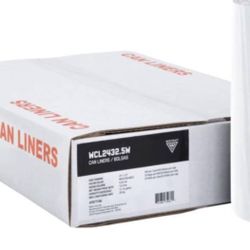 Bulk Commercial Trash Liners 36x47” Clear (0.59 mil) Wholesale Deal