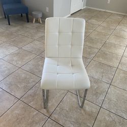 White Vanity/desk Chair