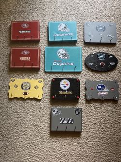 Football wall key hangers