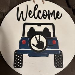 Jeep Sign