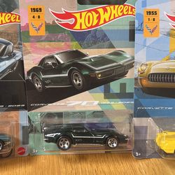 Hot wheels classic corvettes