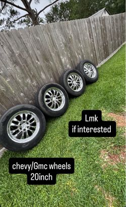 Chevy/GMC wheels 20 inch