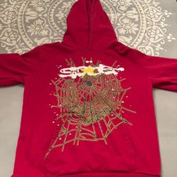 Sp5der Maroon Hoodie!