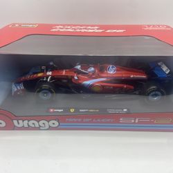 Brand New Ferrari Charles Leclerc 1/18 Scale Diecast Car