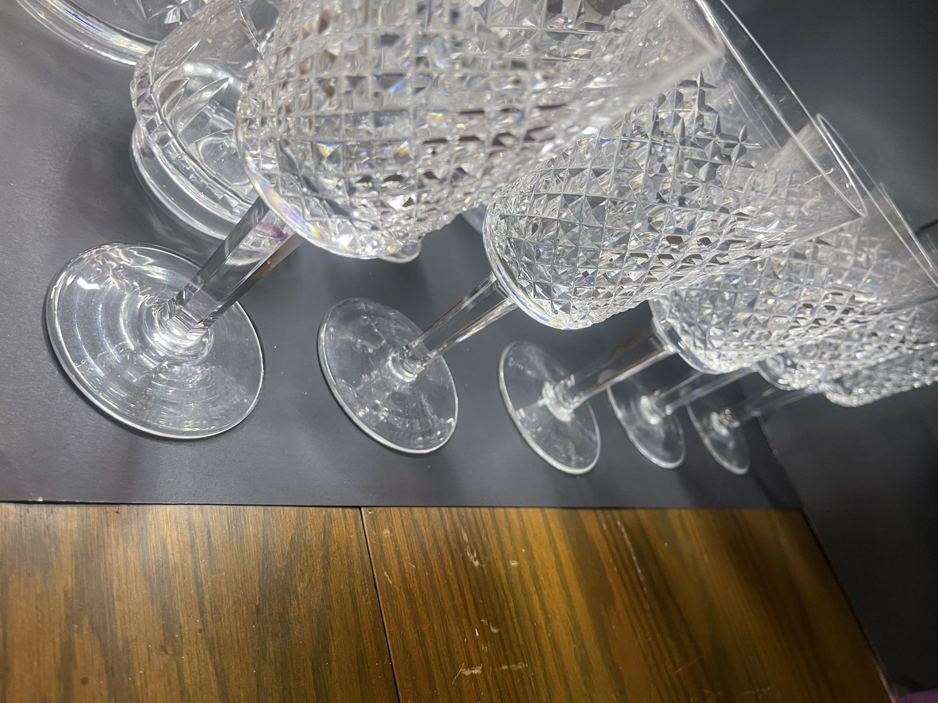 Waterford Irish Crystal 1000$ For Set Over 30 Pieces Total!!! DEAL OF THE CENTERY 