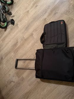 Laptop bags and small luggage bag both together for 30.00
