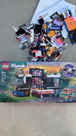 LEGO Friends Pop Star Music Tour Bus 42619