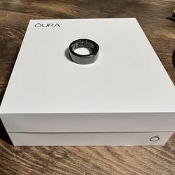 Oura Ring Gen3 Heritage Black – US7 – Excellent Condition