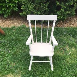 Little Wooden Rocking Chair