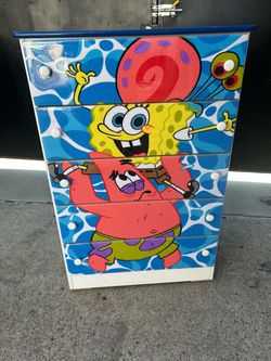 Sponge Bob dresser available in different cartoon
