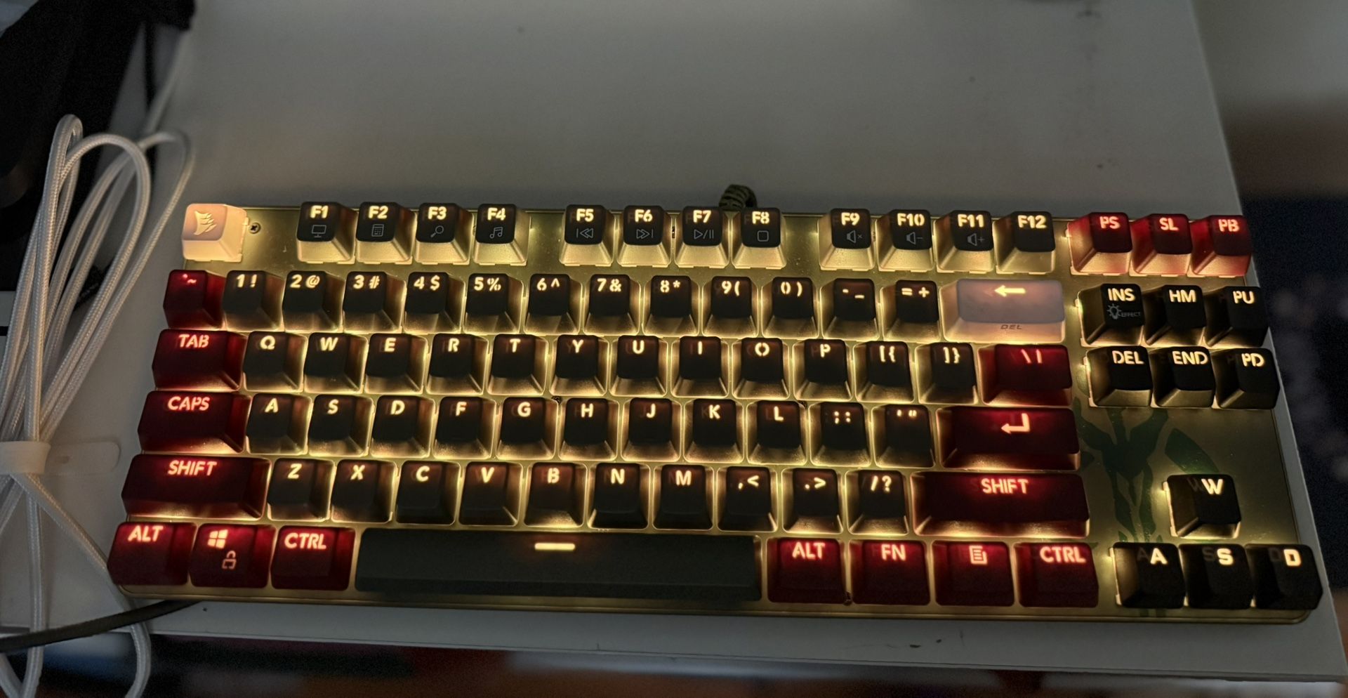 Star Wars Boba Fett Wired Gaming Keyboard