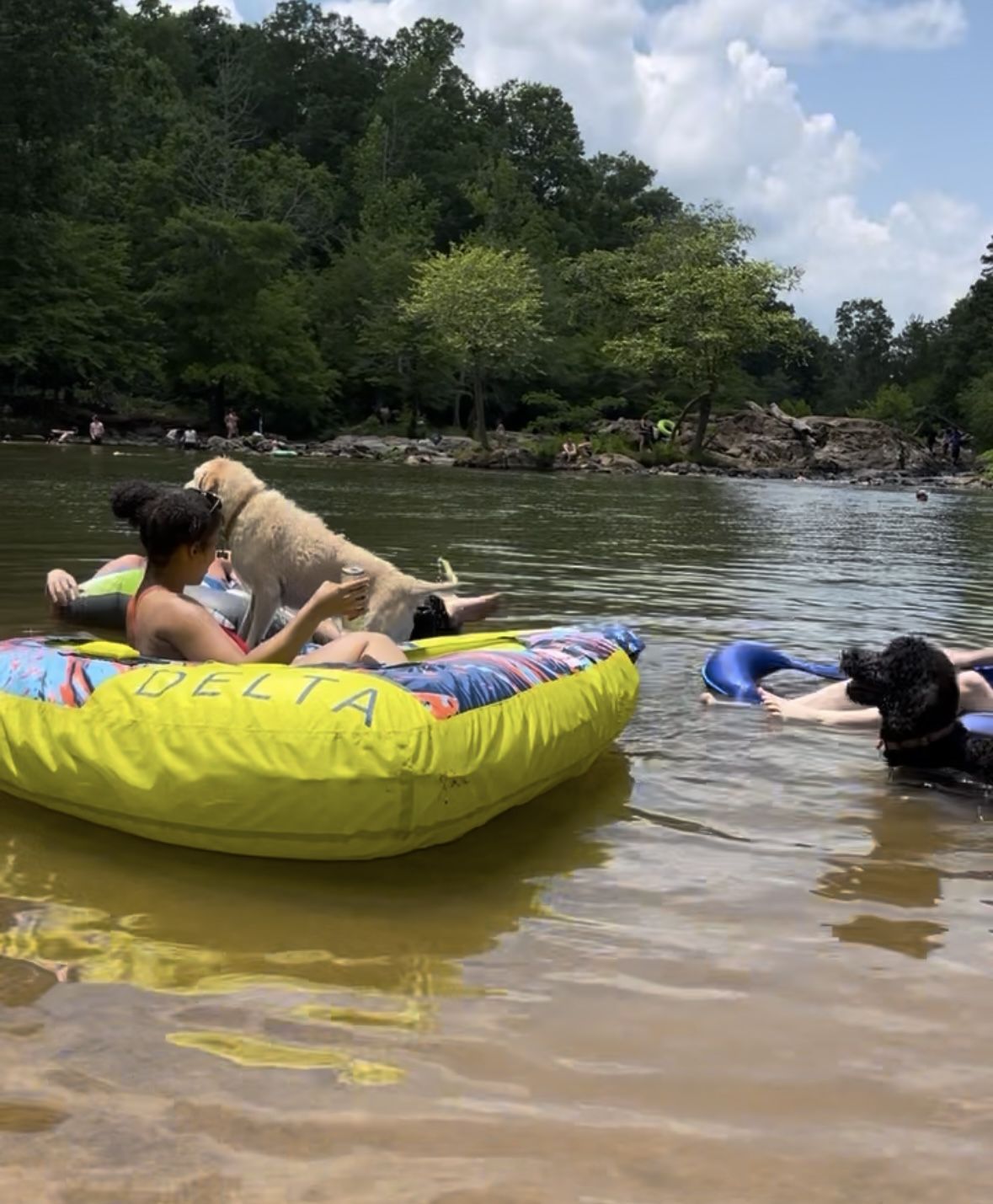 DELTA River Float Lounge – XL Inflatable Tube