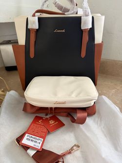 Love ooo premium leather brand new purse and mini purse