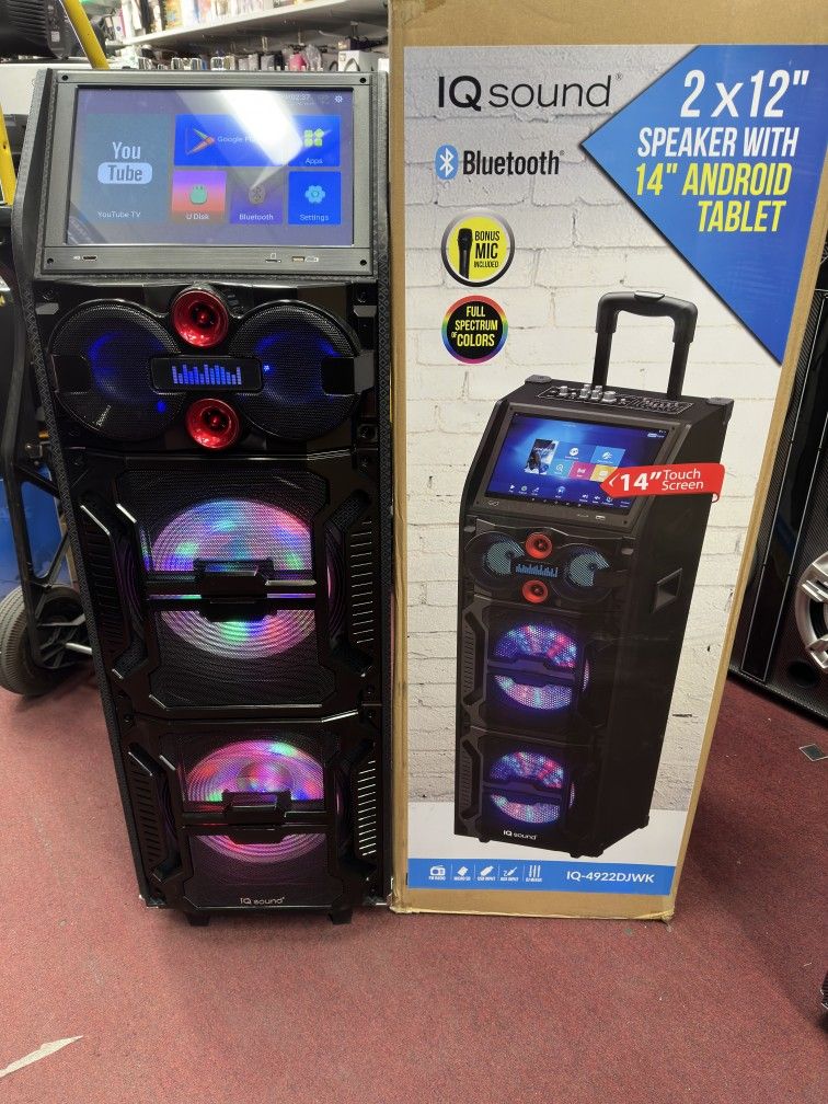 Touch Screen Loud Bluetooth Party Free Wireless And  Much More