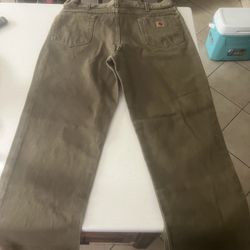 Carhartt Green 38” 30”