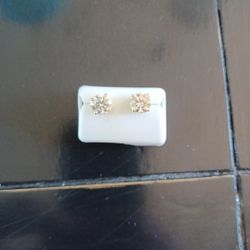 925 Sterling Silver Moissanite Studs 4 Carats