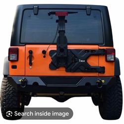 Jeep jk spare tire carrier