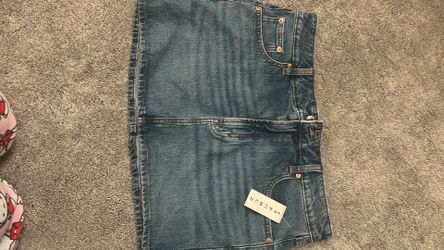 Jean skirt