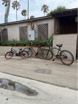 3-Bikes Schwinn Beach Cruiser, Motobecane, Kids Cruiser - $79.36 OBO