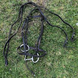 English Bridle With Reins 