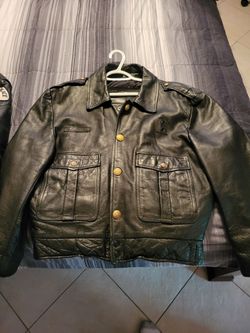 Chicago Police Leather Jacket