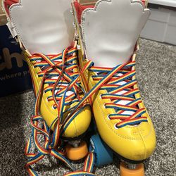 Moxi Skates   roller skates  rainbow rider