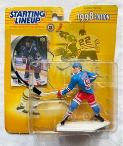 1998 Starting Lineup Wayne Gretzky New York Rangers NHL Hockey Figure