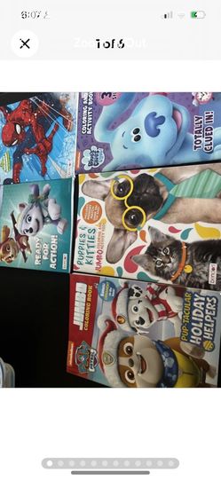 new bundle 6 coloring books