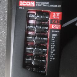 Icon Professional Impact Socket Set