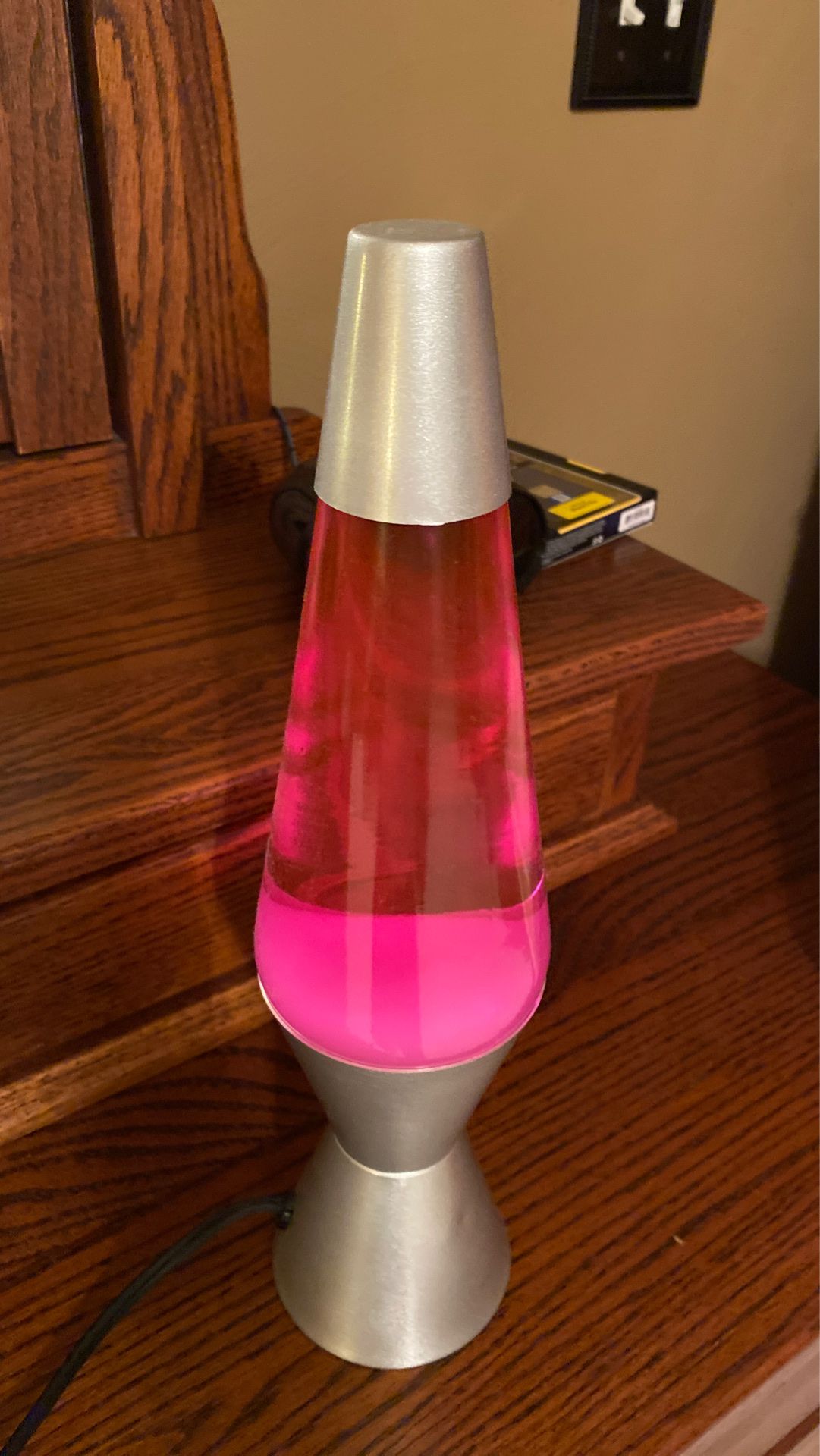 Pink lava lamp