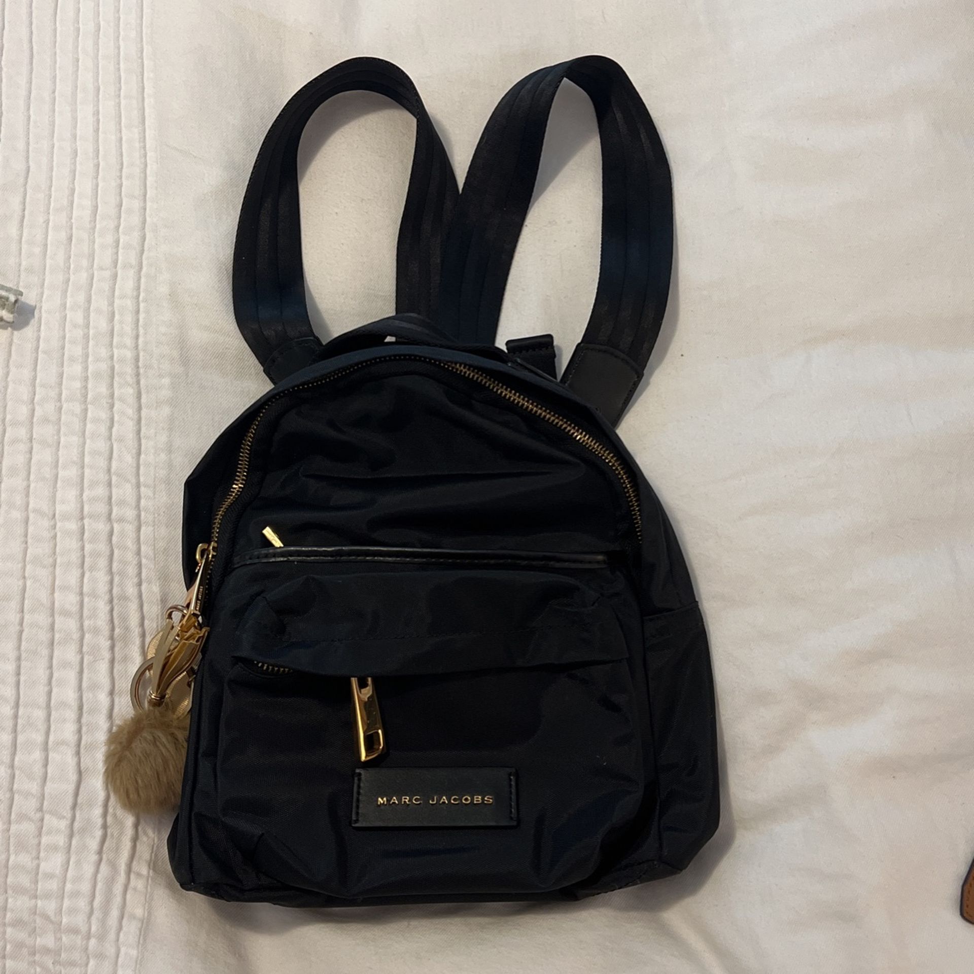 Marc Jacobs Black Backpack Purse