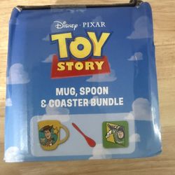 Toy Story Mug, Spoon & Coaster Bundle 