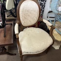 Vintage White Armchair - $85 Each