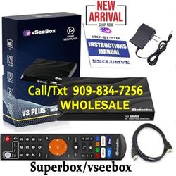 VSEEBOX V3 PLUS supreme TV BOX  new Model Wholesale reseller 