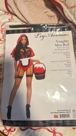 Naughty Miss Red Costume
