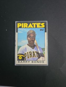 1986 Topps Traded Barry Bonds Mint Condition