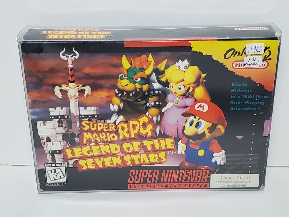 Super Nintendo Super Mario RPG