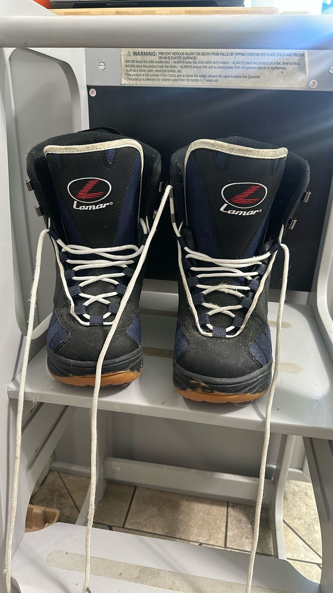 Lamar brand snowboard Boots Size 9